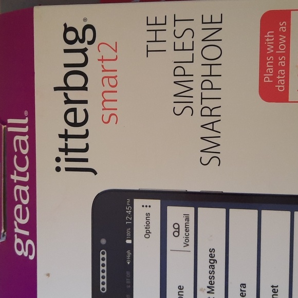 Brand new with box Jitterbug smart 2 phone - Picture 3 of 3